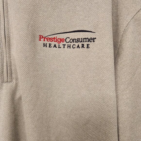 Pebble Beach Performance 1/4 Zip Pullover Embroidered Logos Mens XXL NEW - Picture 7 of 16